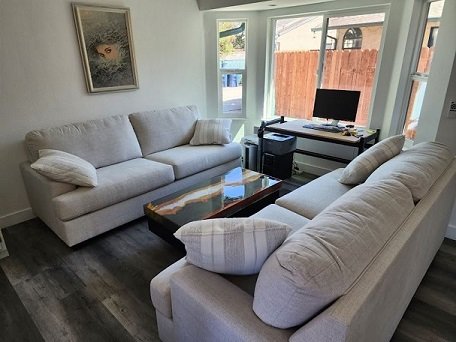 Castro Valley Creative Living Room, Home Office, Ideal for Podcast