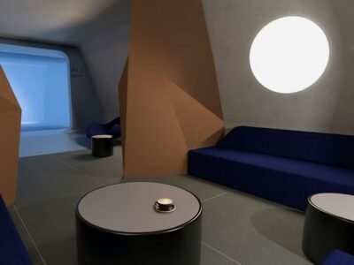 San Jose Futuristic Lounge, Ambient Lighting