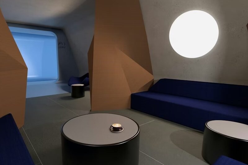 San Jose Futuristic Lounge, Ambient Lighting