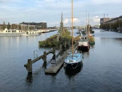 Sailboat Dock on Calm Canal -Cape Coral, FL