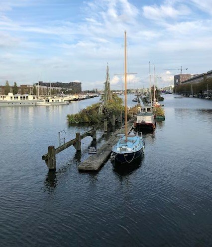 Sailboat Dock on Calm Canal -Cape Coral, FL