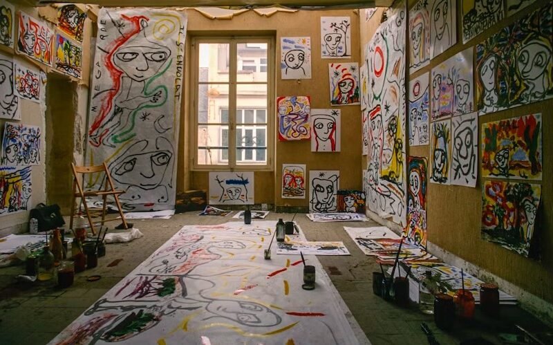 Abstract Artist’s Studio - Oakland, CA